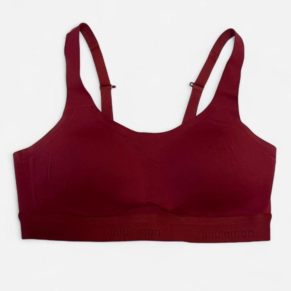 lululemon athletica Deep Red Sports Bra